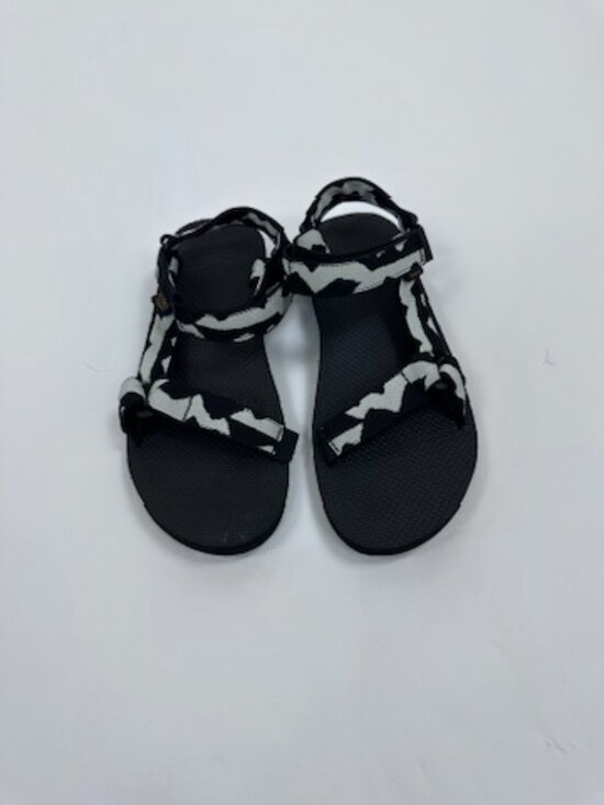Teva Sandals Mens 11 Black White Sport Outdoor Comfort Hiking main image 9
